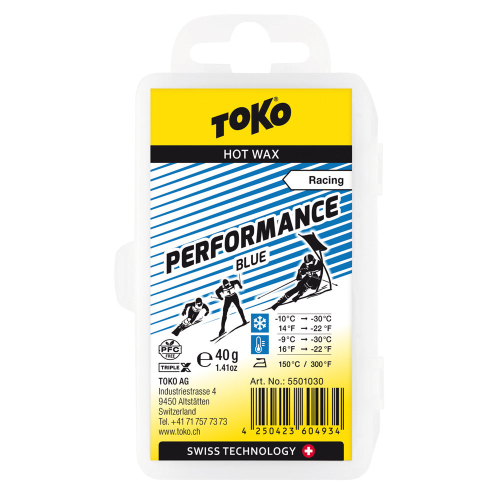 未使用保管品 TOKO WAX 各種 各40g TOKO Performance Wax Sz 40g Blue 5501030 – Racewax.com