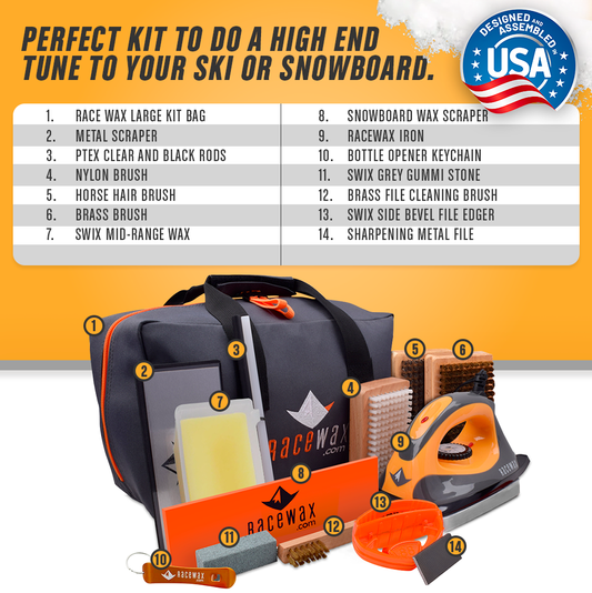 RaceWax Premium Snowboard Tuning/Waxing Kit - secondary image