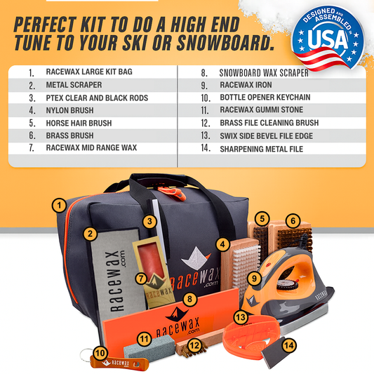 RaceWax Premium Snowboard Tuning/Waxing Kit - secondary image