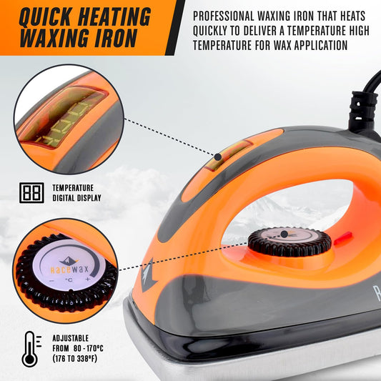 RaceWax Digital Ski Wax Snowboard Waxing Iron - (PA-6000) - secondary image