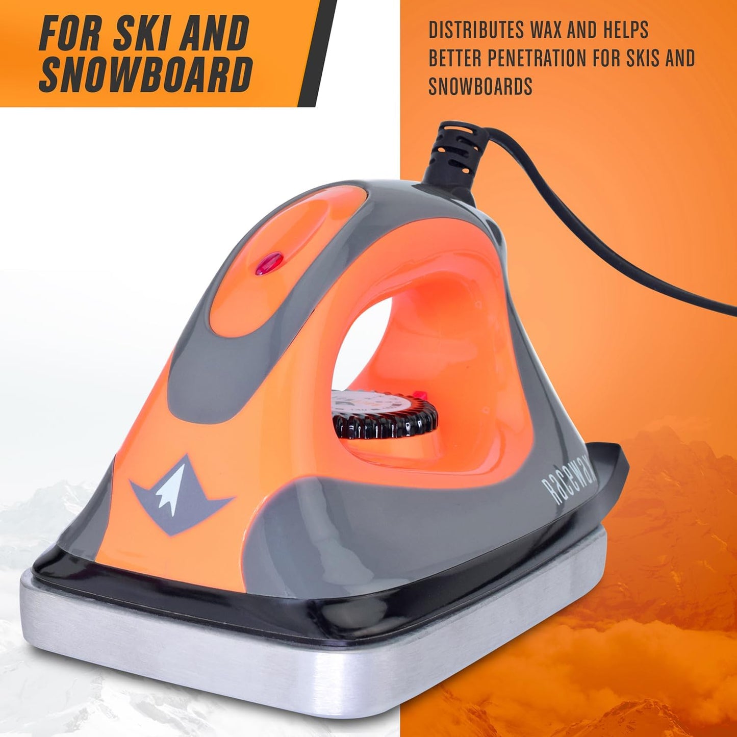 OPEN BOX RaceWax Ski Snowboard Waxing Iron - (PB-8800)