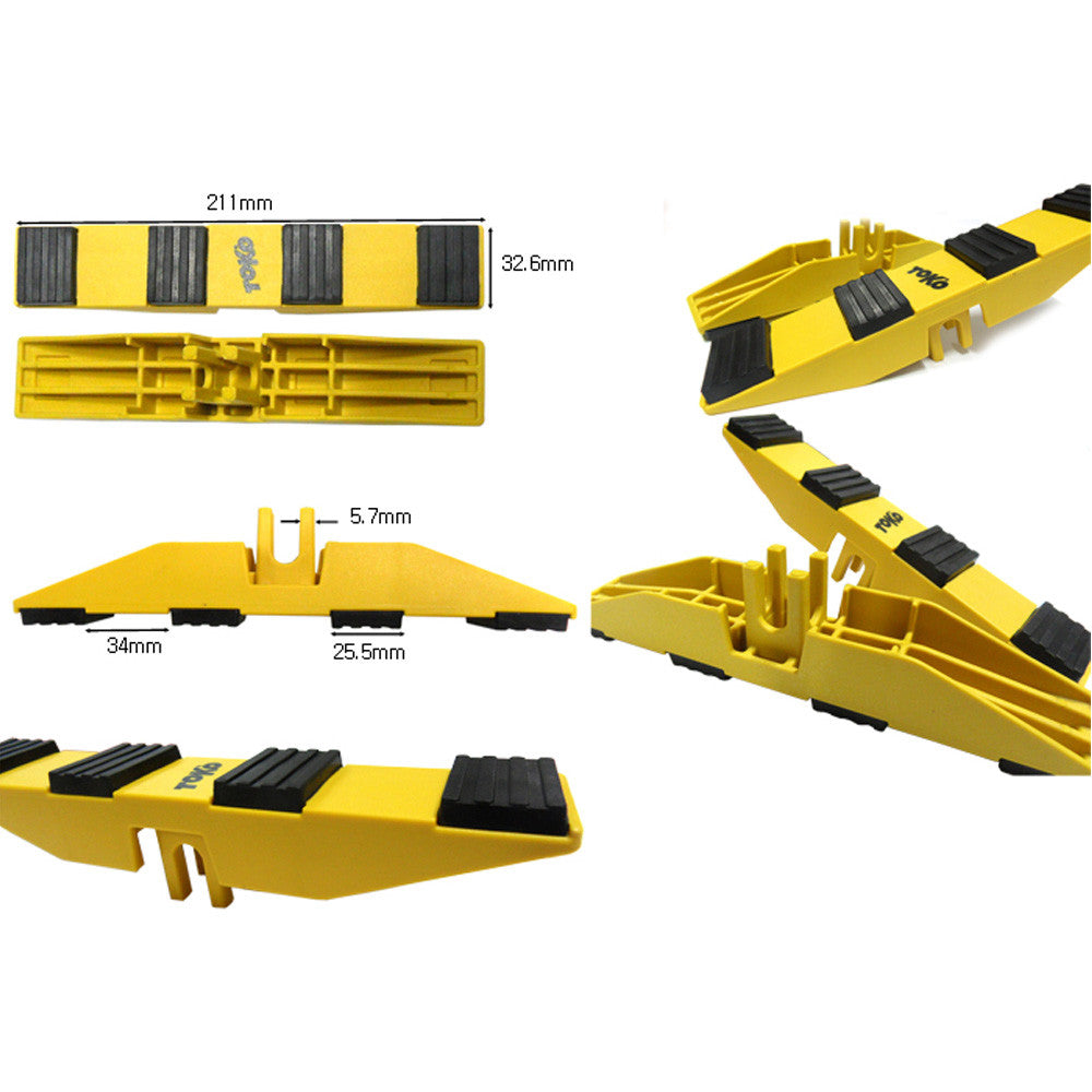 Toko Adapter Converts Ski Vise to Snowboard Nordic XC Wide Vise - (5560034)