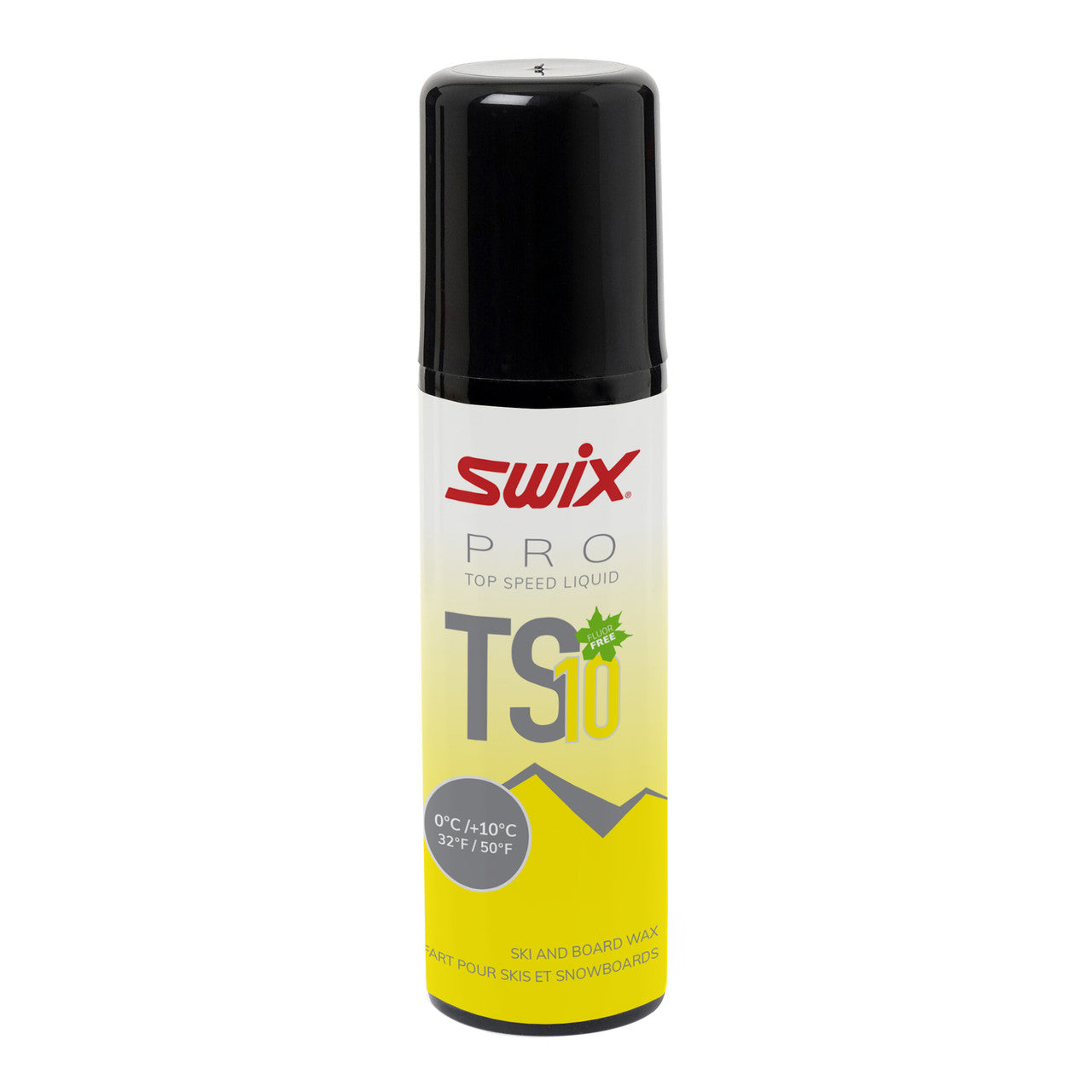 Swix Pro Top Speed Liquid Spray Ski Wax TS10L Yellow - Ship Ground
