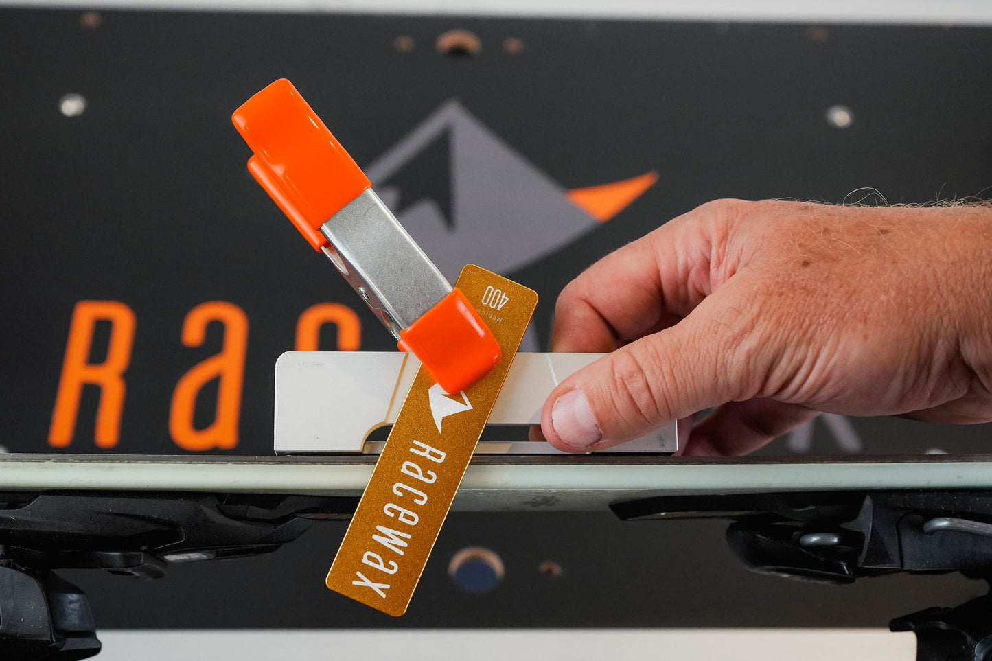 RaceWax 400 grit Yellow Medium CNC Diamond Stone - 105mm