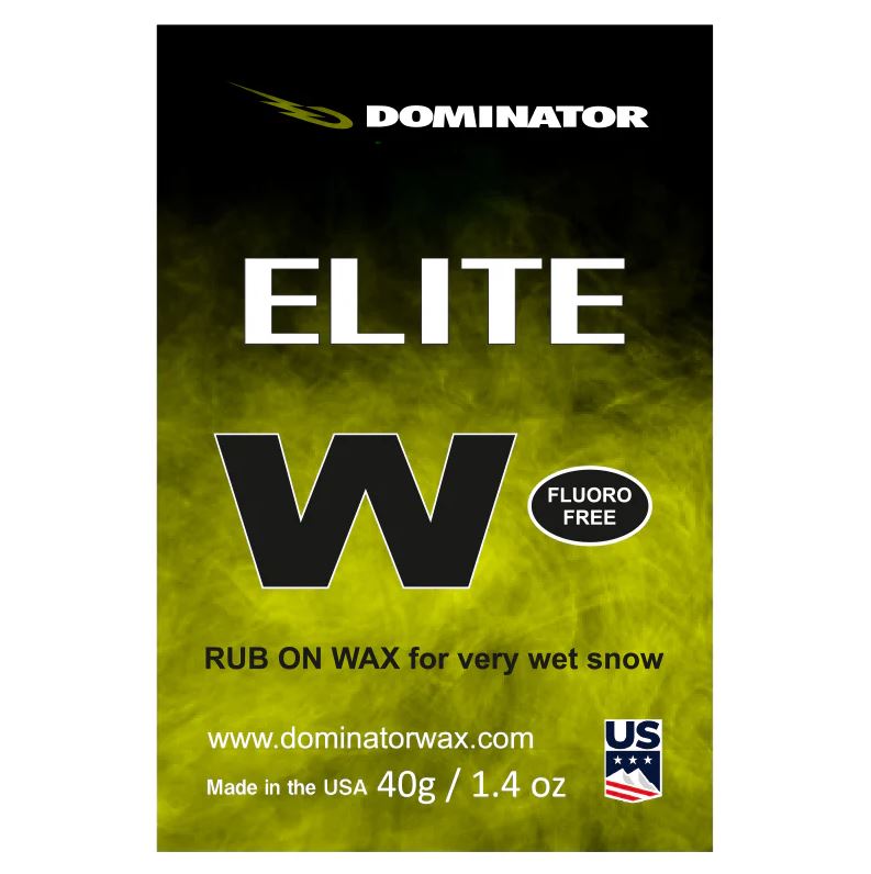 Dominator Flouro-Free Elite W Rub-on Wax 40g