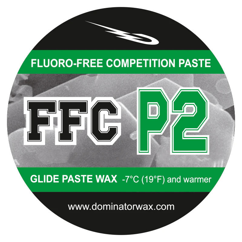 Dominator Flouro-Free Competition P2 Glide Paste Wax 100g - (-7° C and Warmer)