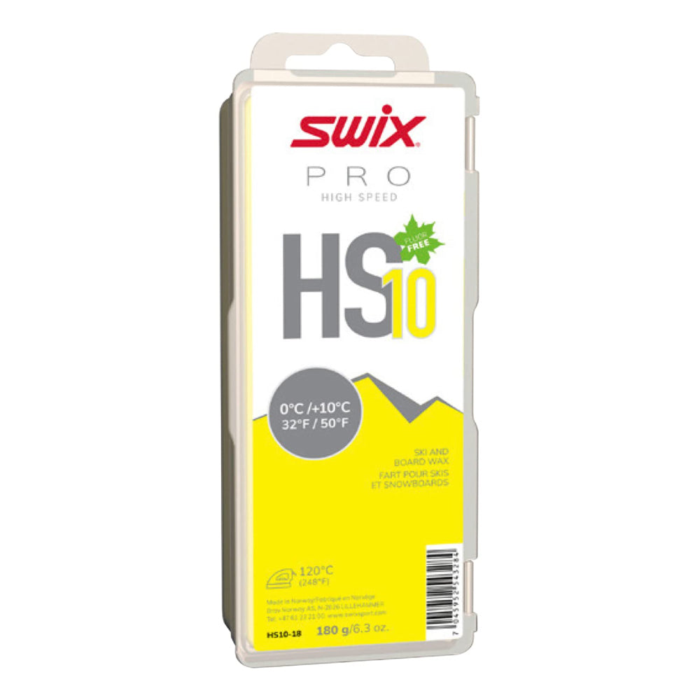 Swix HS10 Ski Snowboard Glide Wax HS10-18 180g - (HS10-18)