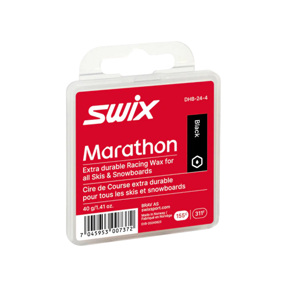Swix Marathon Black Block 40g - (DHB-24-4)