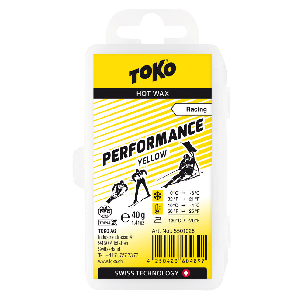 Toko Performance Yellow Hot Wax 40g - (5501028)