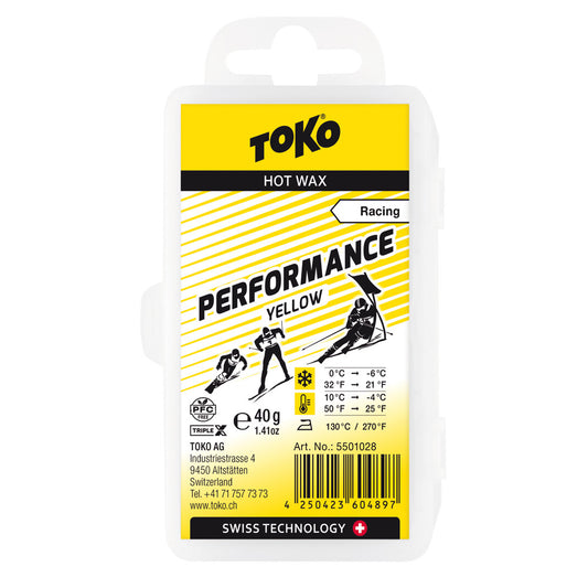 Toko Performance Yellow Hot Wax 40g - (5501028)