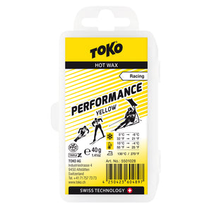 Toko Performance Yellow Hot Wax 40g 5501028 | RaceWax