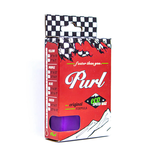 Purl All-Temp/Universal Purple Ski and Snowboard Wax - 454g - (2001) - secondary image