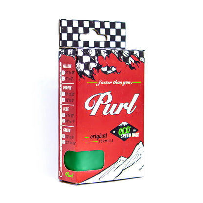 Purl Sub-Zero/Arctic Green Ski and Snowboard Wax - 68g - (1004)