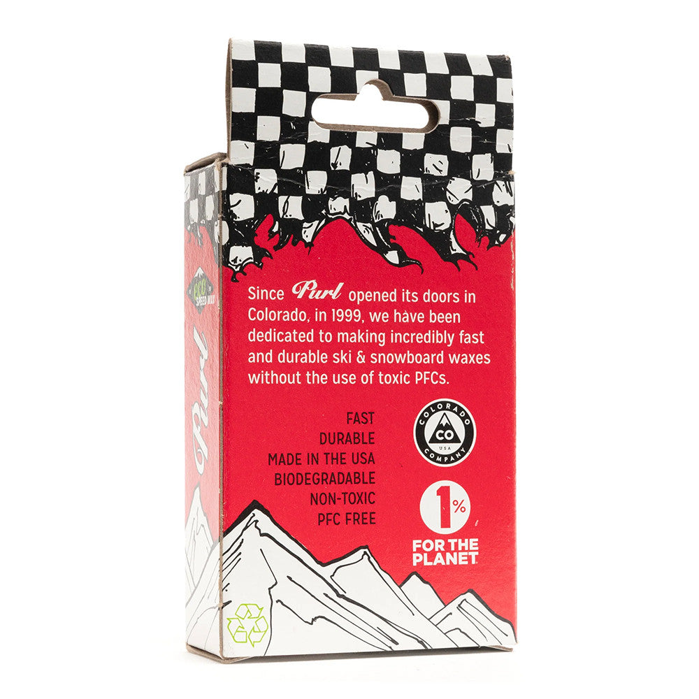 Purl Sub-Zero/Arctic Green Ski and Snowboard Wax - 68g - (1004