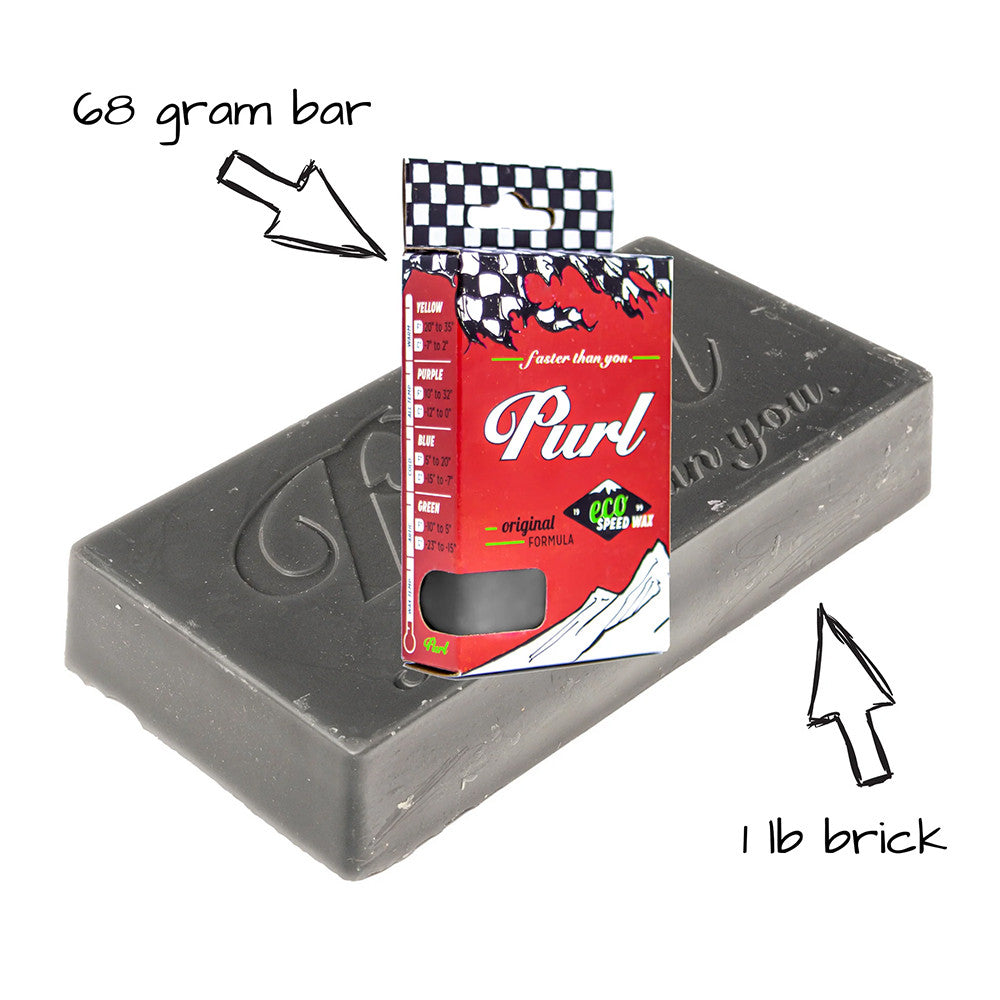 Purl Graphite Black Ski and Snowboard Wax - 454g - (2005)