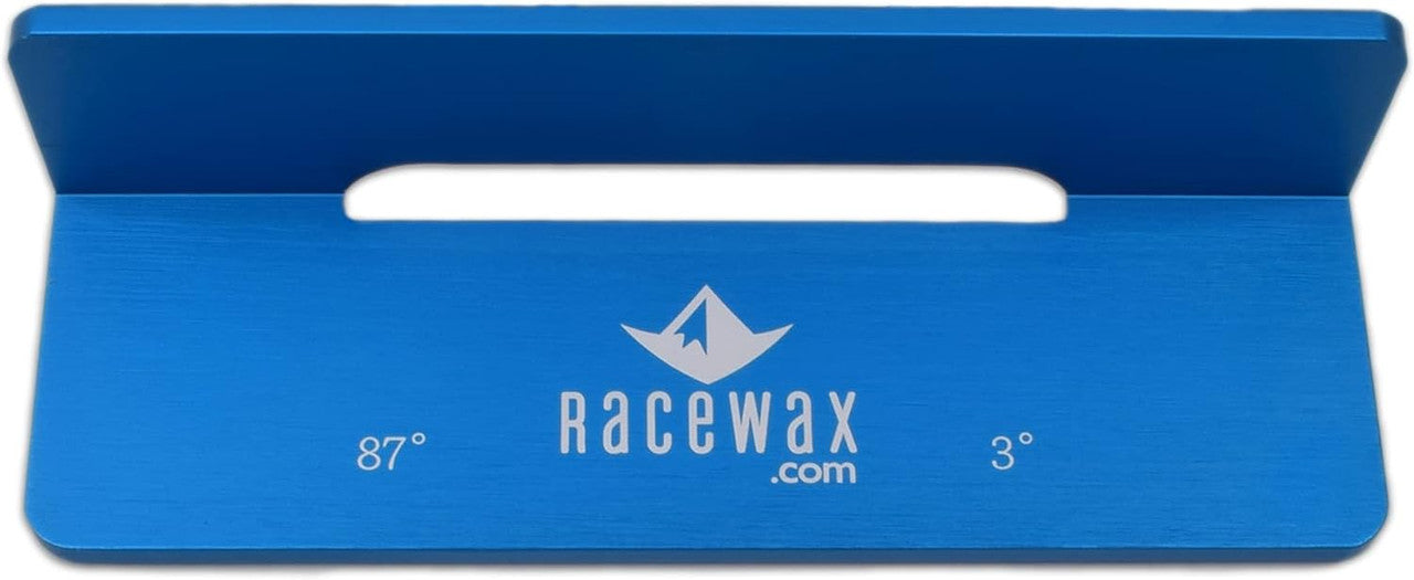 RaceWax Set of 3 Stainless Steel Plate Aluminum Ski Side Bevel File Guides 87/3 88/2 89/1