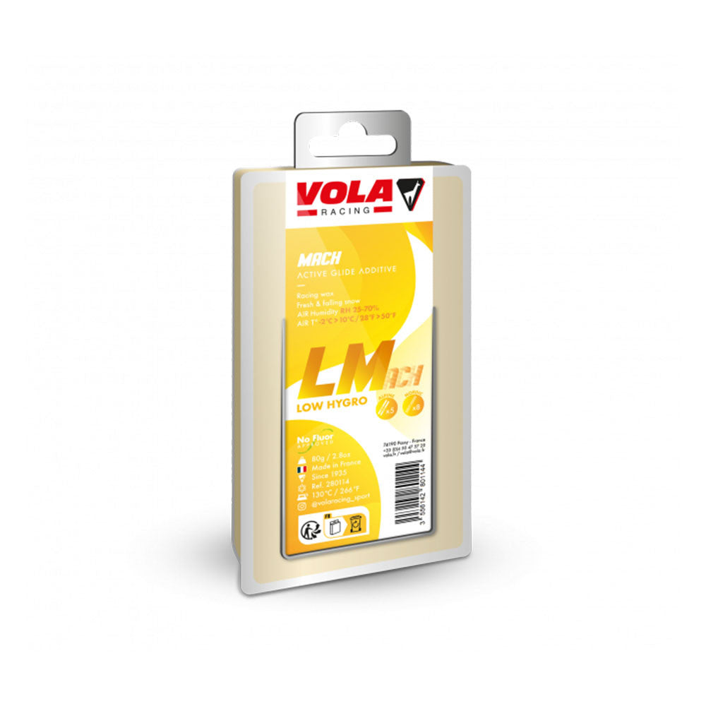 VOLA LMach Yellow Wax 80gm - (248644) | RaceWax