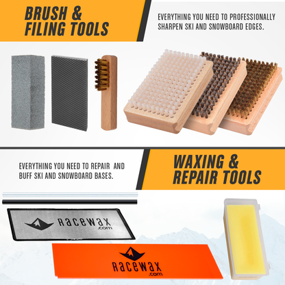 RaceWax Premium Snowboard Tuning/Waxing Kit