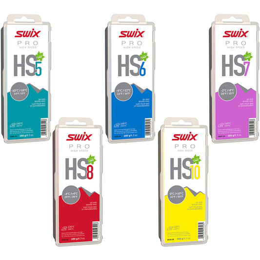 Swix HS Wax Bundle 180G - High Speed