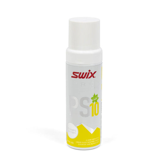 Swix PS10 Ski Snowboard Glide Liquid Yellow Wax 80ml - (PS10-80)