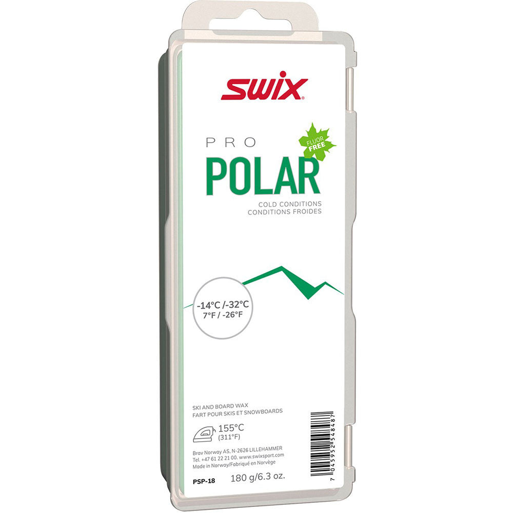 Swix PSP Polar Ski Snowboard Glide Wax 180g - (PSP-18)