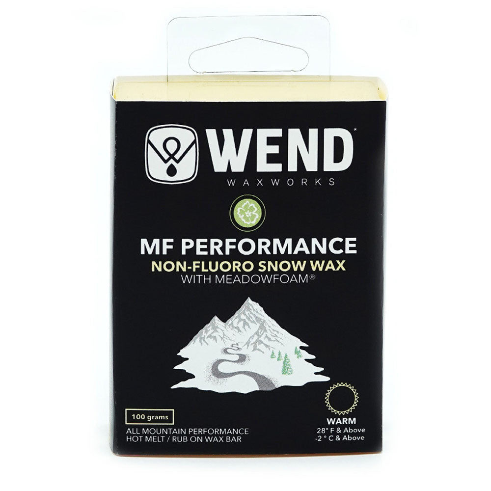 WEND MF Performance Hot Melt/Rub-On Warm Yellow Wax - 100g - (WCS11-A)