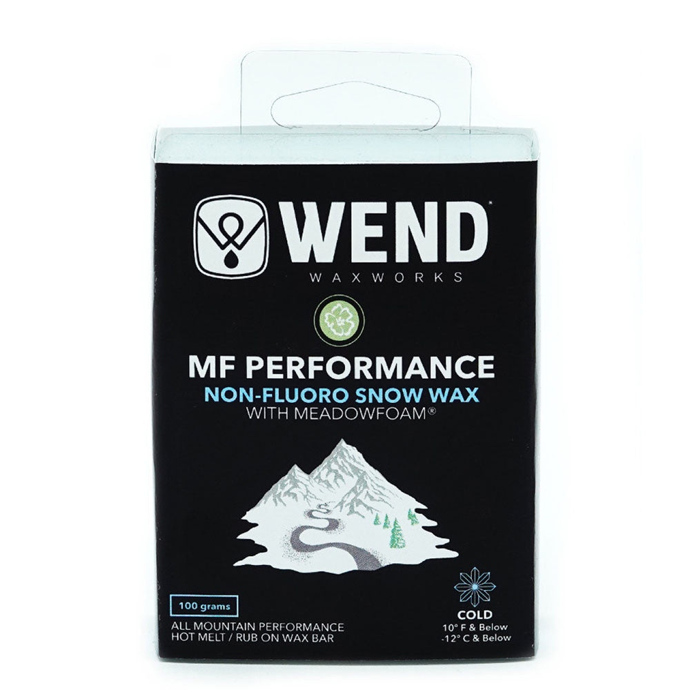WEND MF Performance Hot Melt/Rub-On Cold Blue Wax - 100g - (WCS12-A)