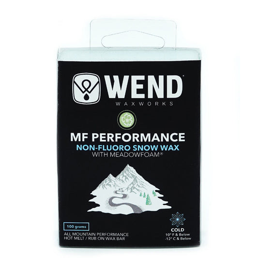 WEND MF Performance Hot Melt/Rub-On Cold Blue Wax - 100g - (WCS12-A)