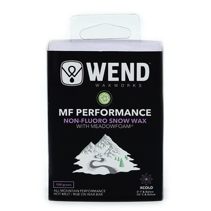 WEND MF Performance Hot Melt/Rub-On X-Cold Purple Wax - 100g - (WCS14-A)