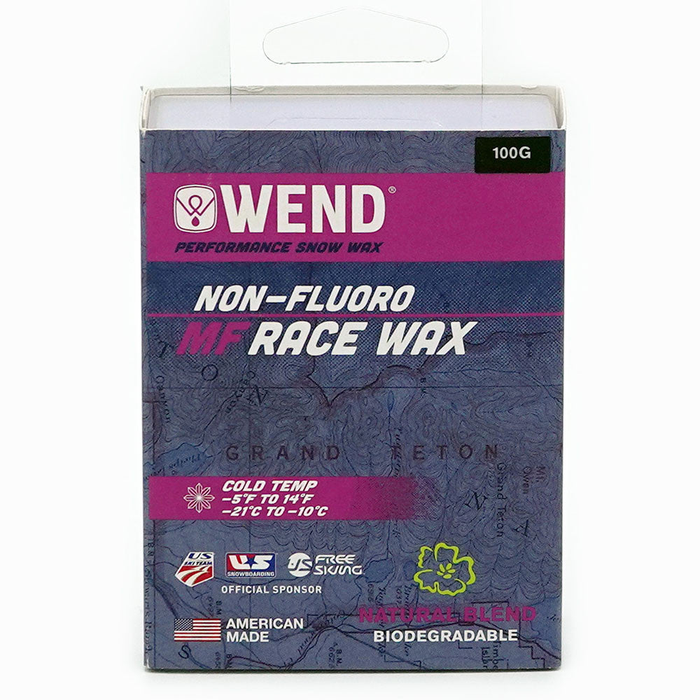 WEND MF Race Non-Fluoro Bar with Meadowfoam Cold Blue Wax - 100g - (WRNFC-A)