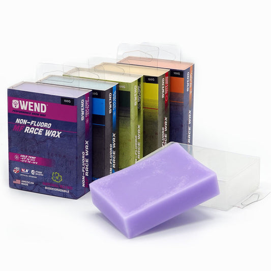 WEND MF Race Non-Fluoro Bar with Meadowfoam Universal White Wax - 100g - (WRNFU-A) - secondary image