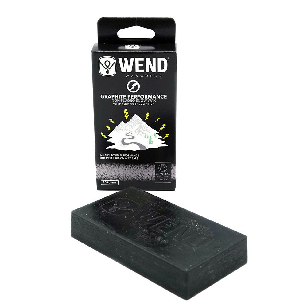 WEND Graphite Performance Hot Melt/Rub-On Wax -100g - (WCS13-A)