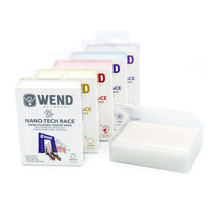 WEND NT Nano-Tech Race Wax Hot Melt Universal White Bar - 100g - (WRW-A)