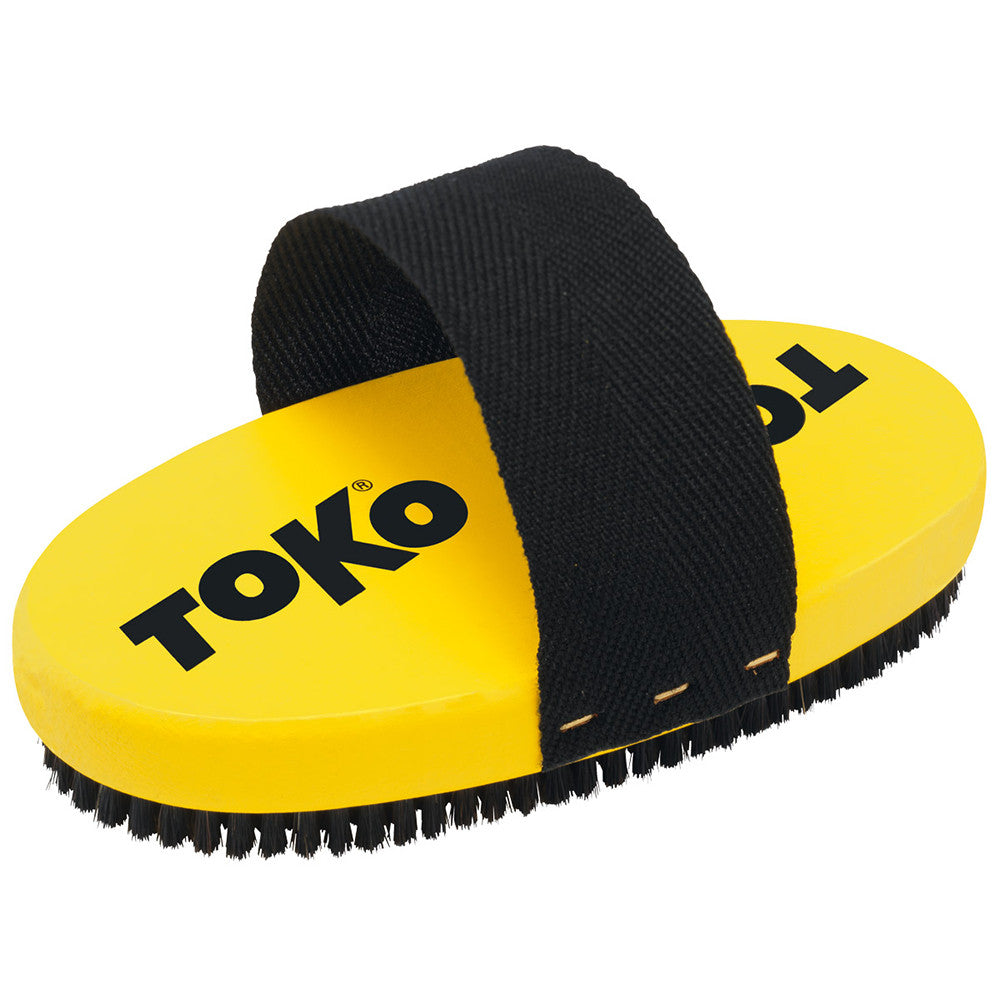 Toko Base Brush Oval Horsehair with Strap - (5560011)