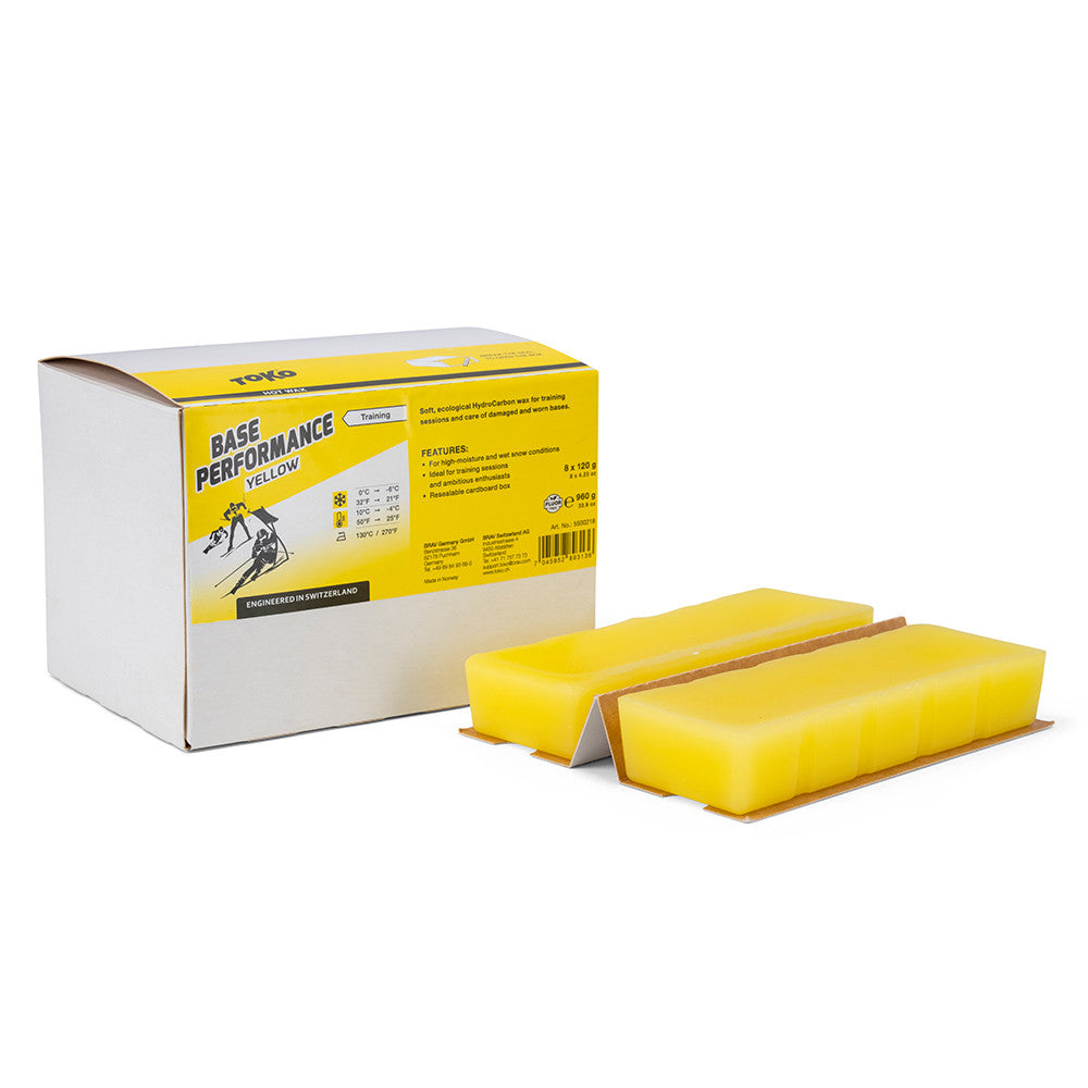 Toko Bulk Base Performance Hot Wax NF NonFluoro 960 g Yellow - (5500218)
