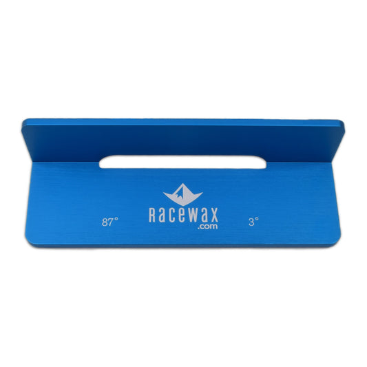 RaceWax 87 (3) degree Hard Aluminum Ski Side Edge Bevel File Guide - (RA-3703)