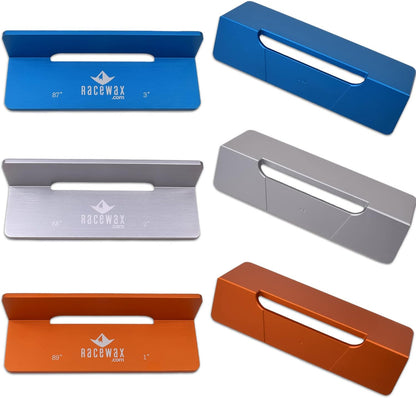 RaceWax Elite Edge Kit Base Bevel + 3 Side Angles, File, Diamond, Gummi - (PA-9963)