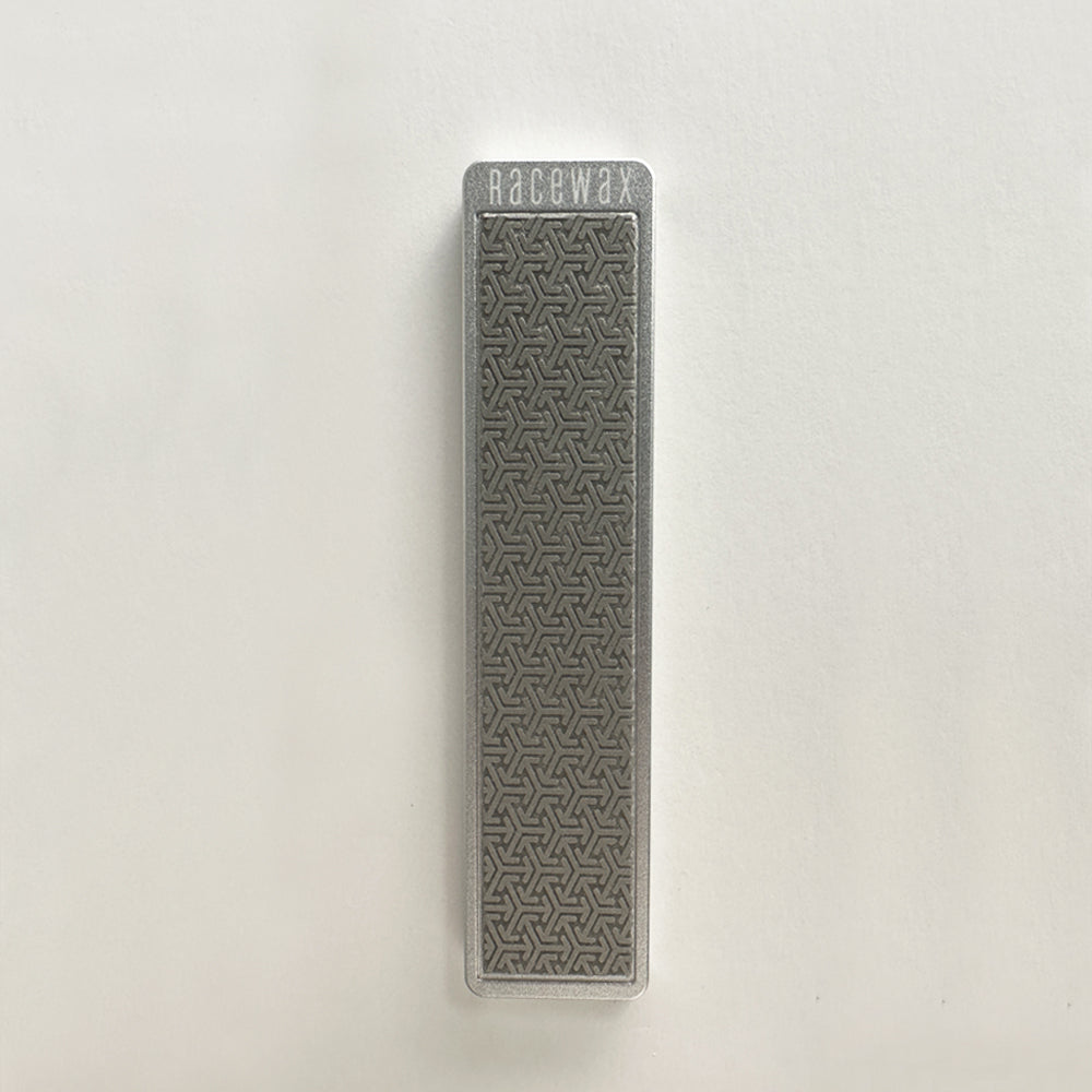 RaceWax 600 grit Silver CNC Fine Diamond Stone - 105mm