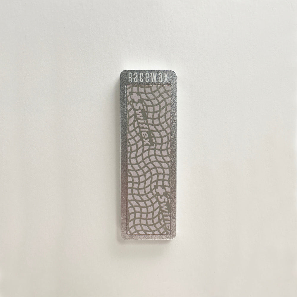 RaceWax 80mm Diamond Stone - Silver Fine