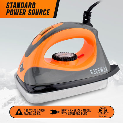 RaceWax Digital Ski Wax Snowboard Waxing Iron - (PA-6000)