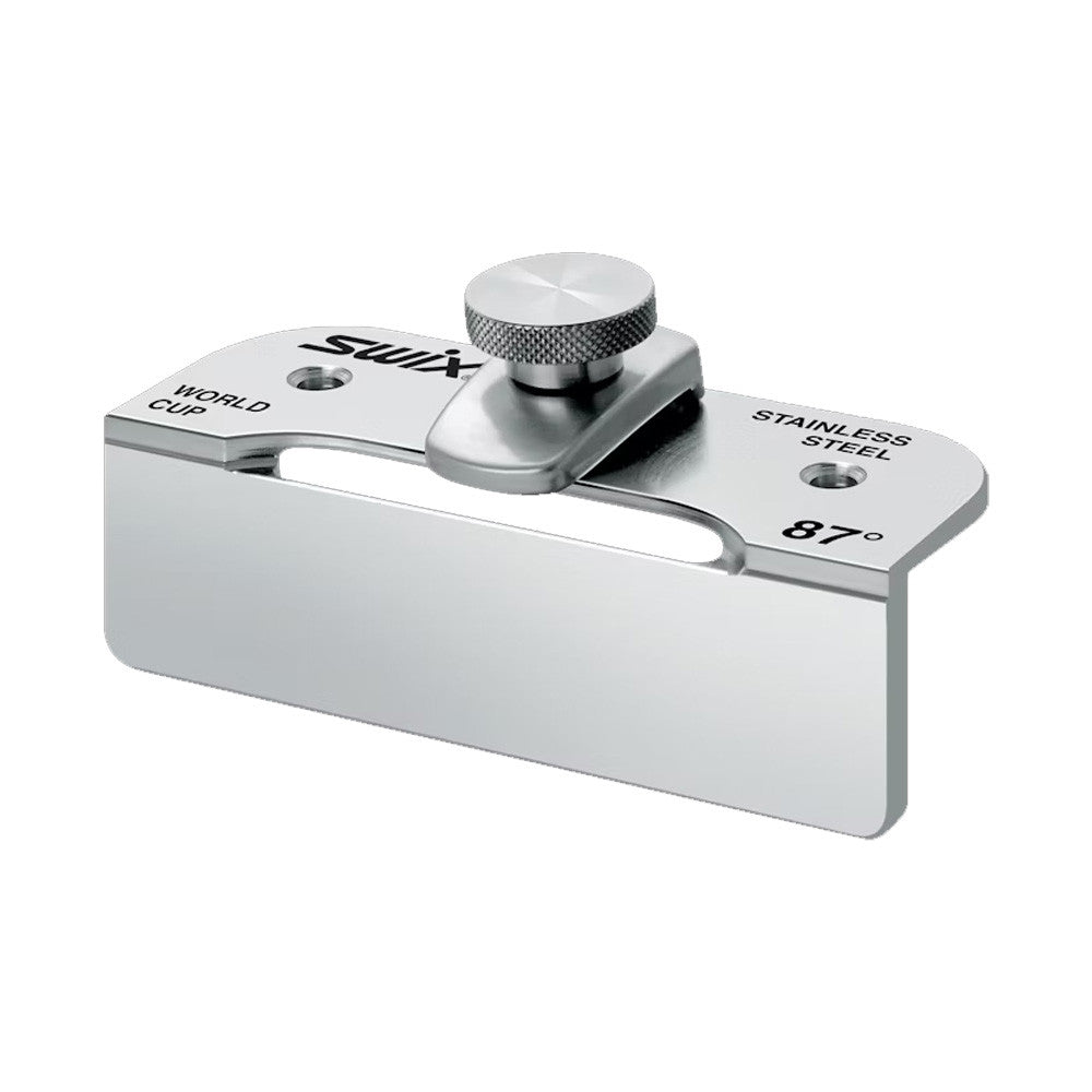 87° / ステンレス製 WC XCMAN ファイルガイド Swix World Cup Pro Side Edge File Guide in Stainless Steel 87