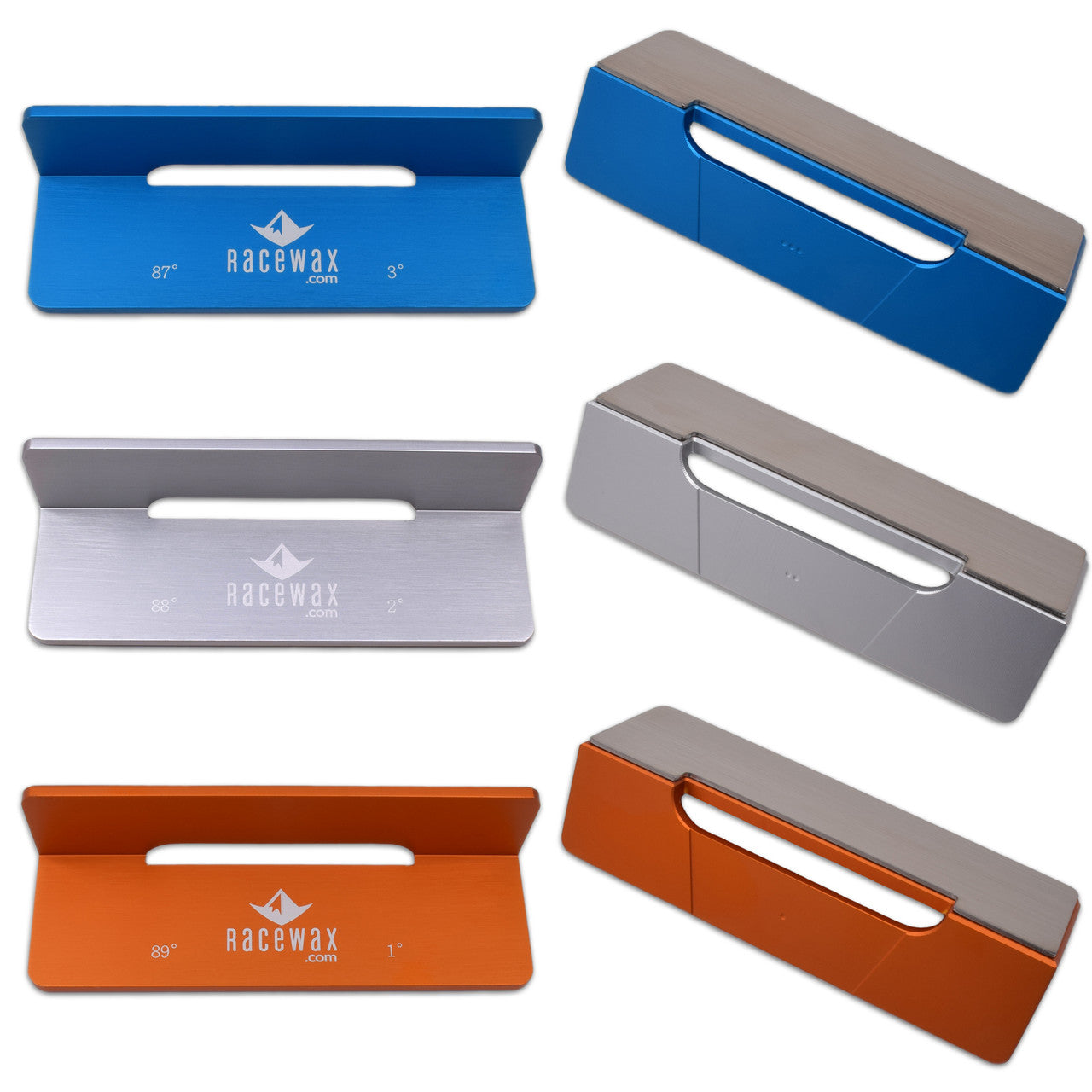 RaceWax Pro Edge Kit with Steel-Plated Side Angle Tools + Base Bevel - (FB-7180)
