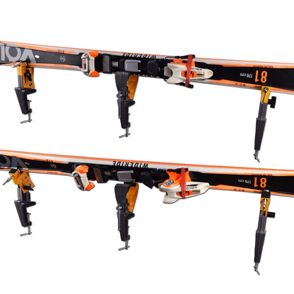 RaceWax World Cup Pro Ski Vise All-Metal Three Piece - (PB-4100)