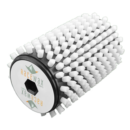 RaceWax 100mm Roto Brush Ski Wax Kit SnapOut Quick-Change Axle  3 Brushes (Brass, Horse Hair and Nylon) For Waxing - (ZL-6116)