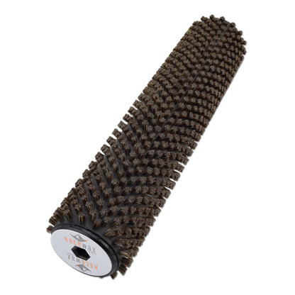 RaceWax Snowboard 300mm Roto brush wax Kit Axle-Shield with Nylon and Horsehair Brush - Snowboard waxing kit - (ZL-7000)