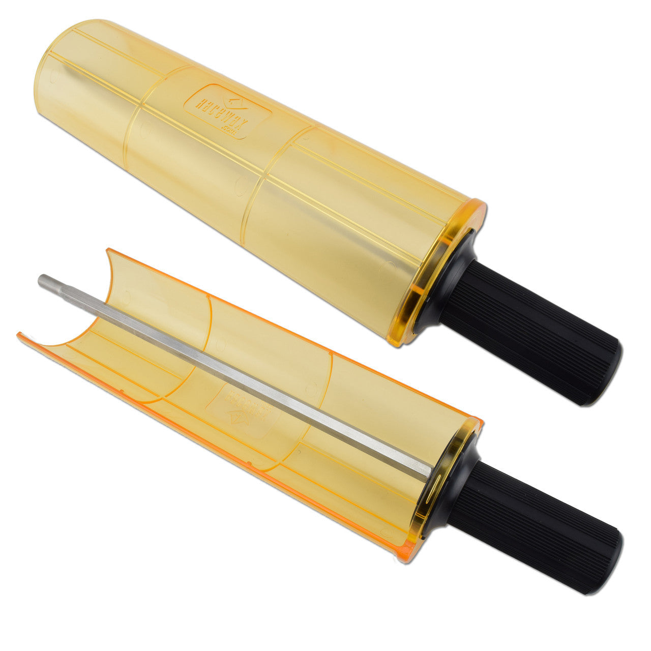 RaceWax Snowboard 300mm Roto brush wax Kit Axle-Shield with Nylon Brush - Snowboard waxing kit