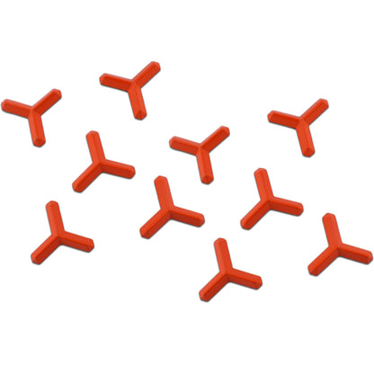 RaceWax Set of Ten Metal Ninja Studs Snowboard Stomp Pad 10 Orange - (PC-1025)