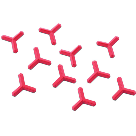 RaceWax Set of Ten Metal Ninja Studs Snowboard Stomp Pad 10 Red - (PC-1058)