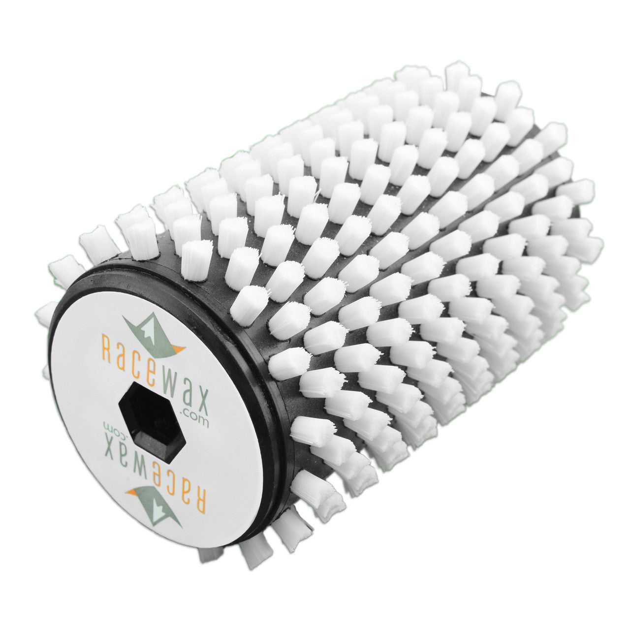 RaceWax White Nylon Ski Roto Brush 100 mm - (PC-3101)
