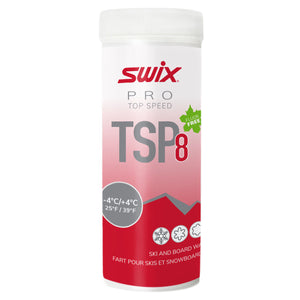 Swix Pro Top Speed Powder Ski Snowboard Wax TSP8 40g Fluoro Free